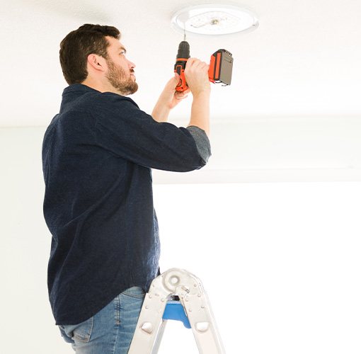 Installation éclairage LED intérieur et extérieur